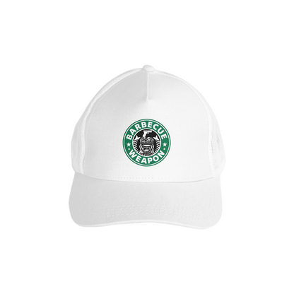 Churrasco & armas - Boné com tela americano