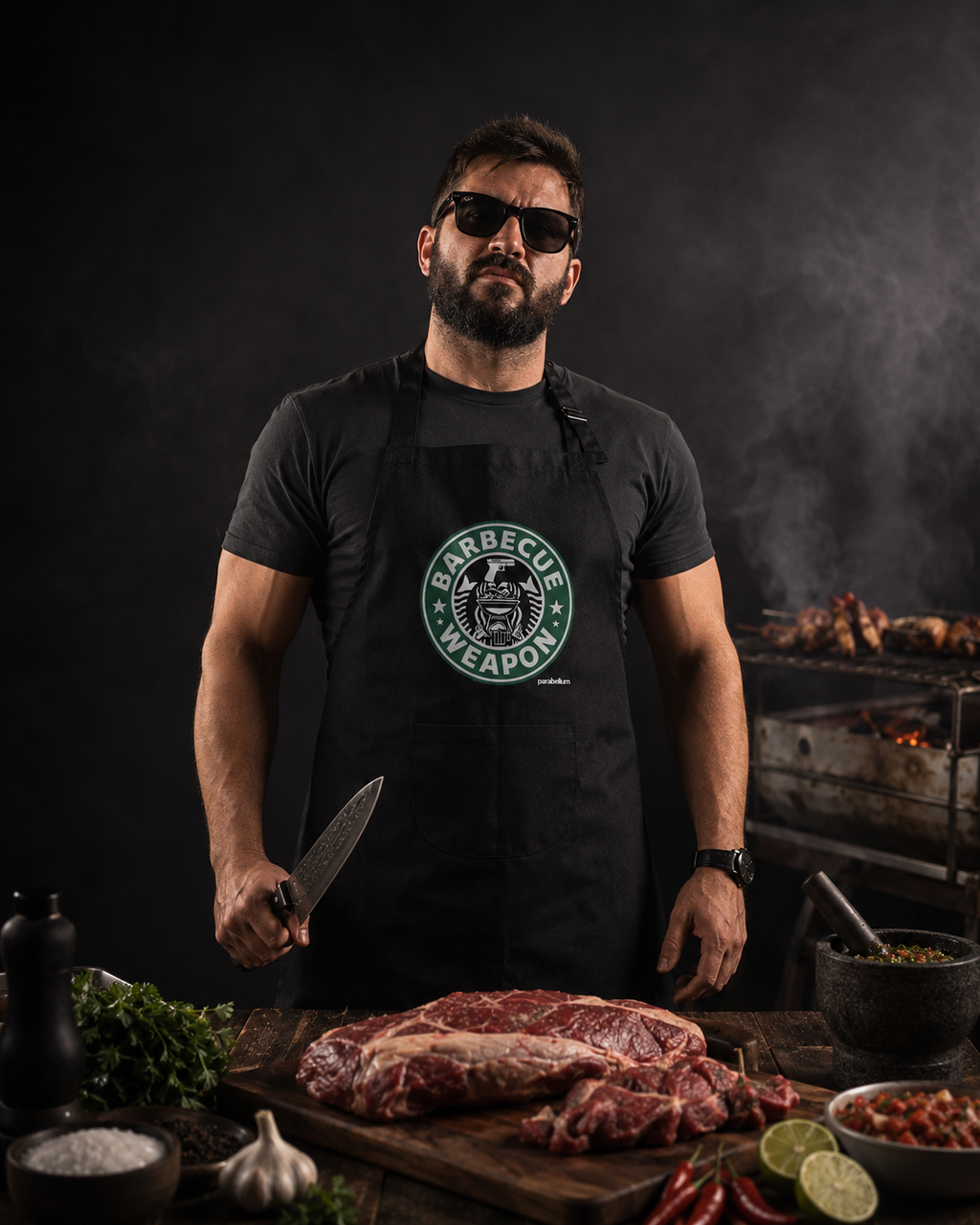 Avental Churrasco & armas