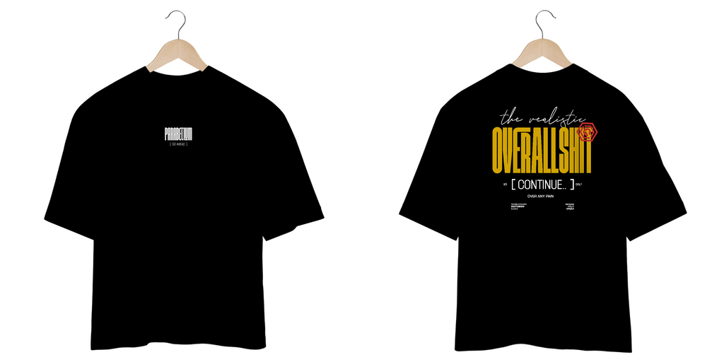 Sobre toda a Merda...continue- Oversized
