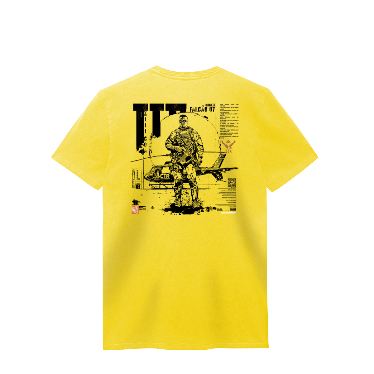 Falcão 07 - Tecido estonado