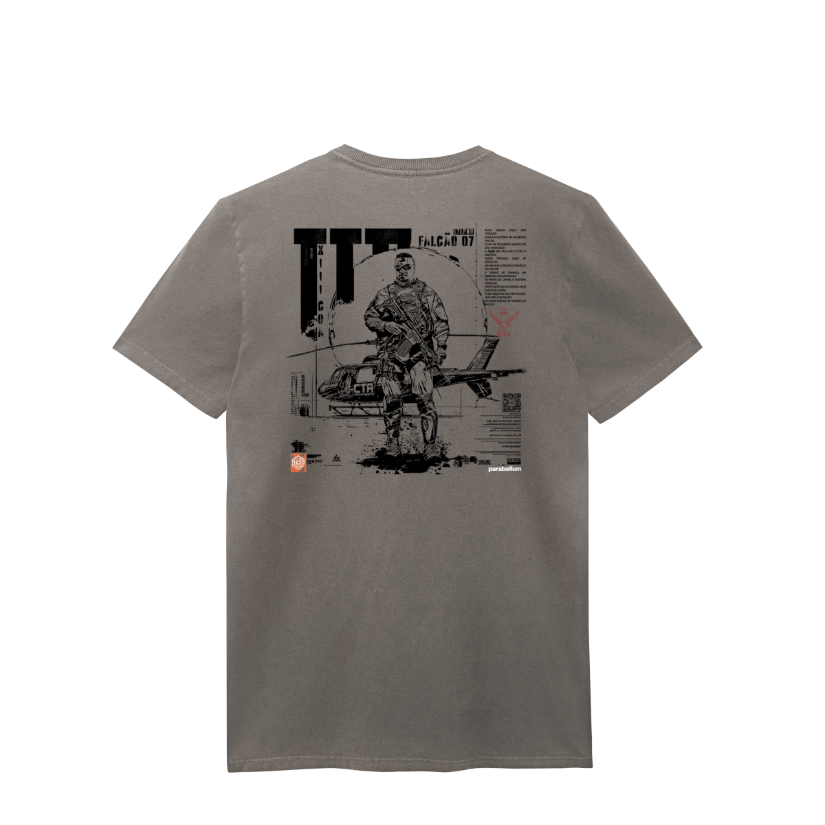 Falcão 07 - Tecido estonado