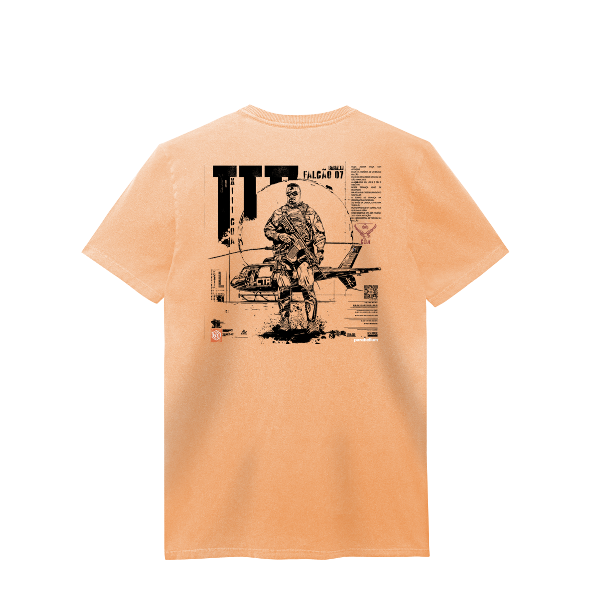 Falcão 07 - Tecido estonado