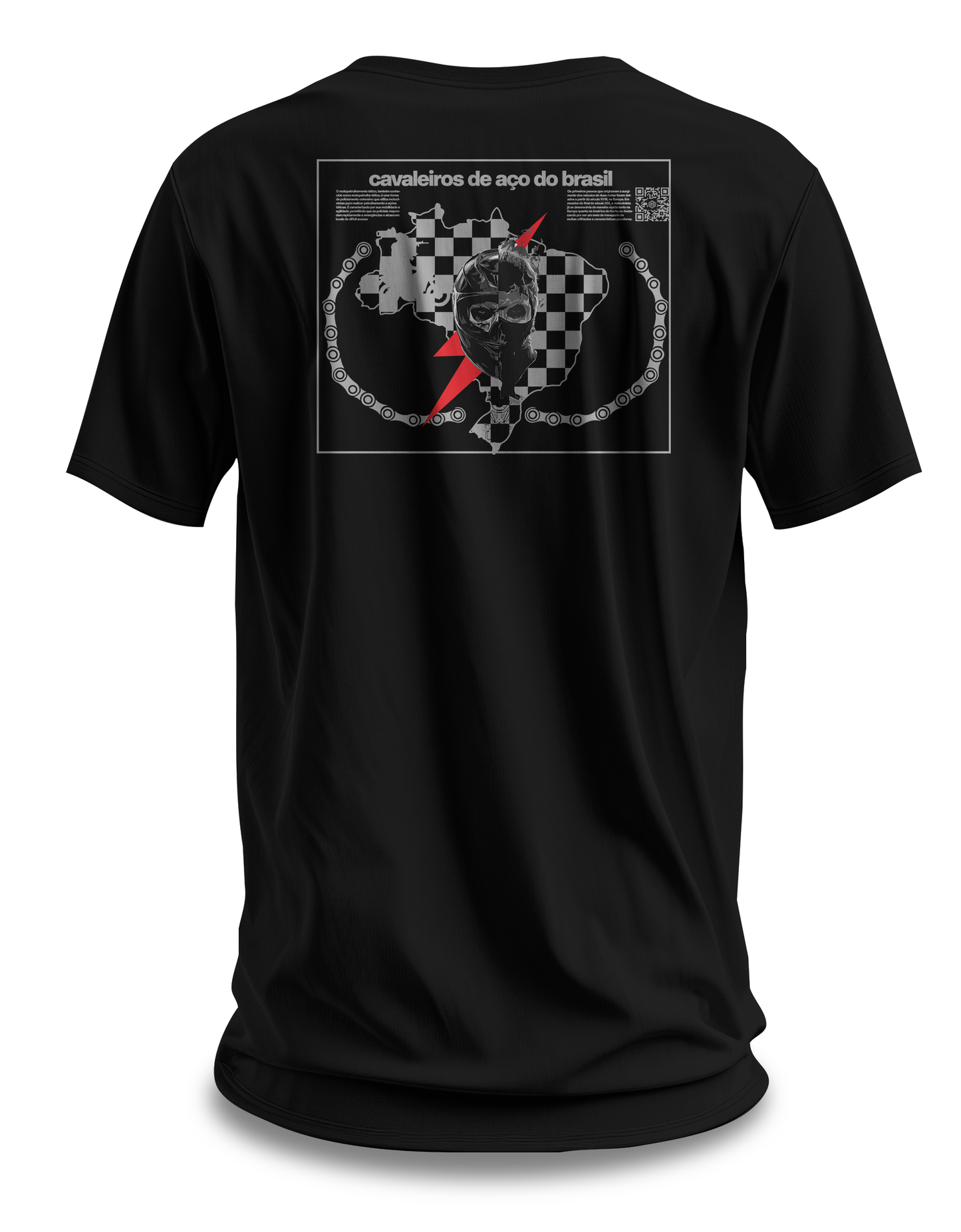 Cavaleiros de Aço do Brasil - Preta