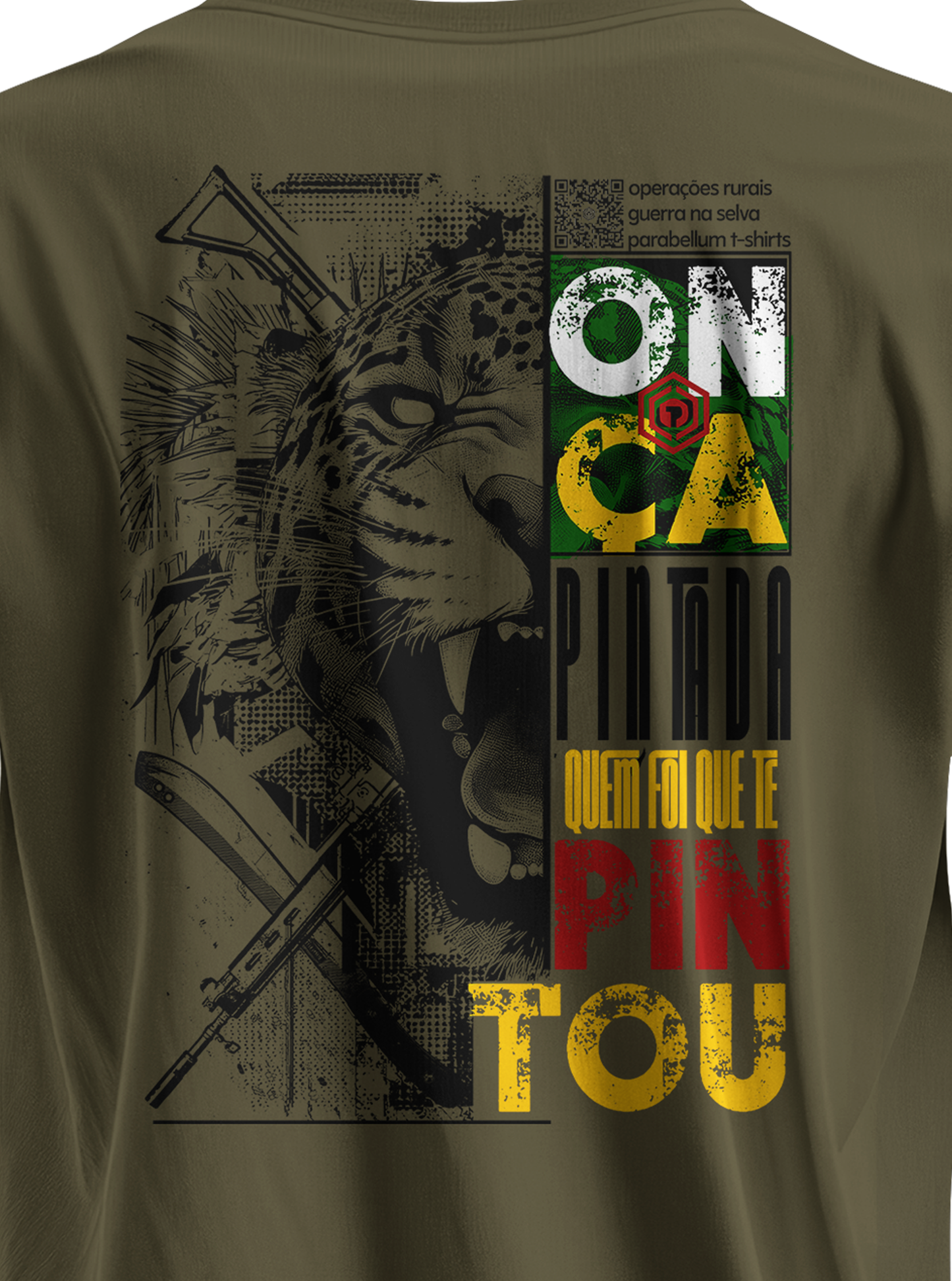 Onça-pintada, quem te pintou?