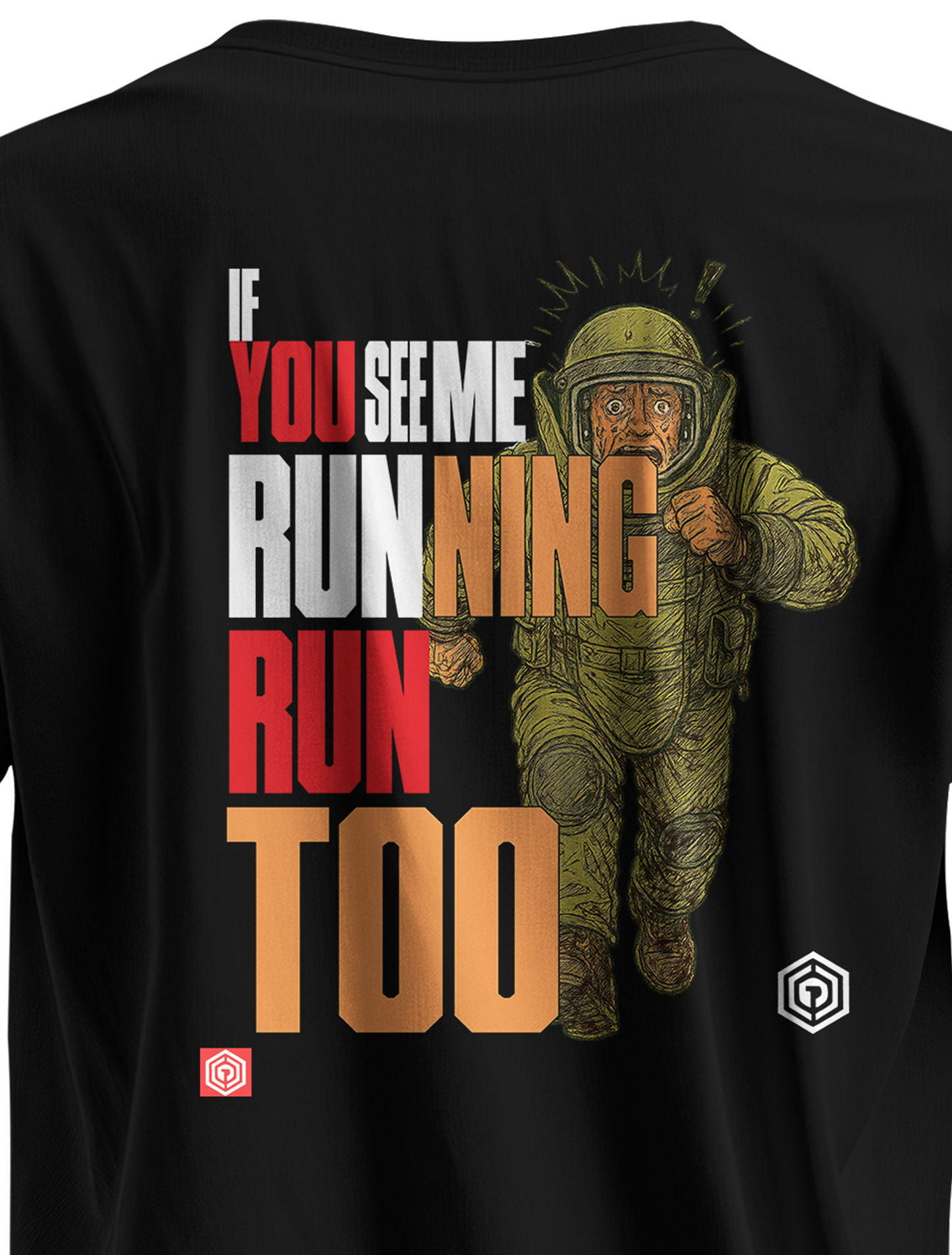 Se você me ver correndo...corra também! #Preta