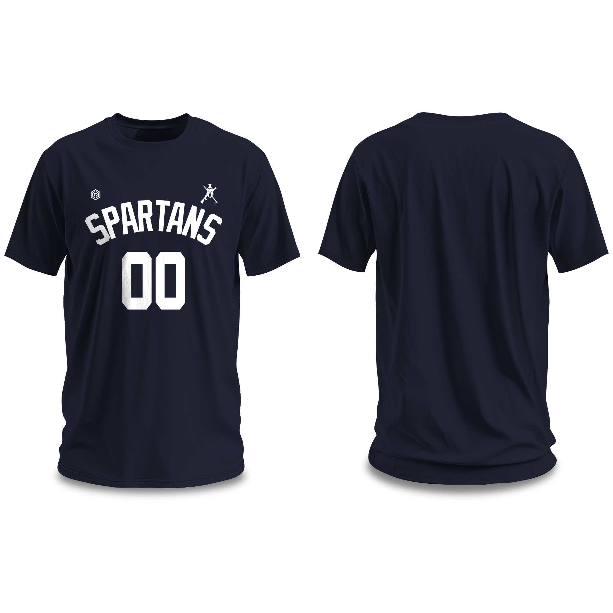 Spartans. estampa branca