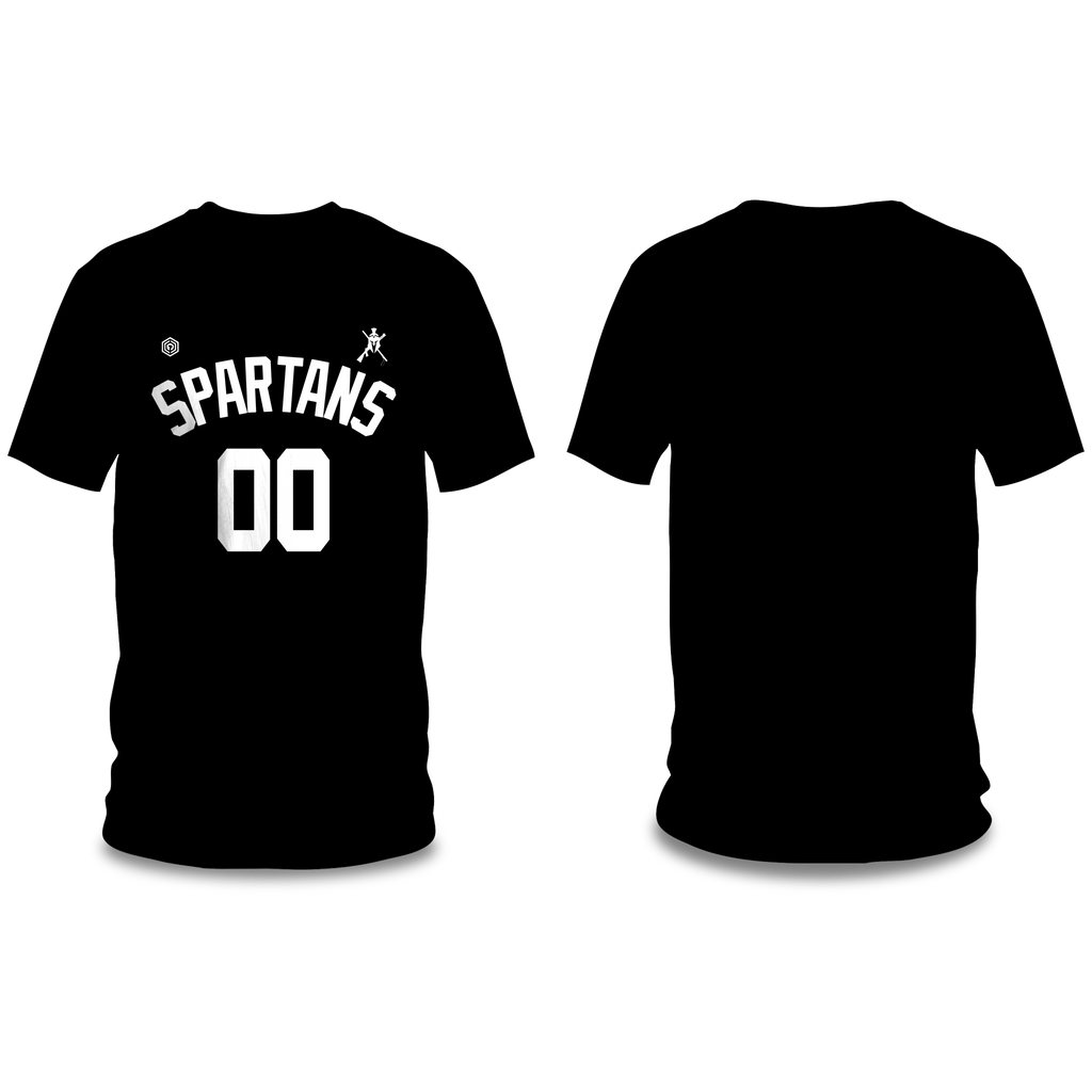 Spartans. estampa branca