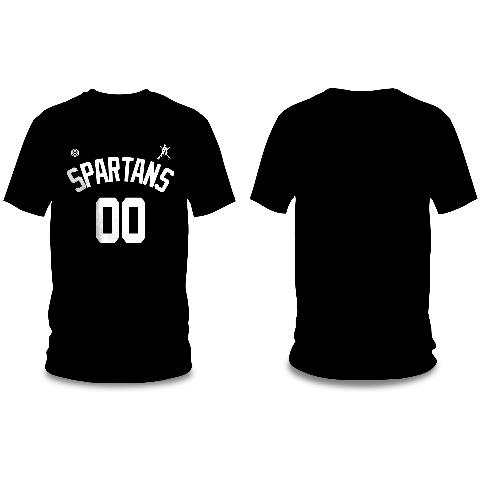Spartans. estampa branca