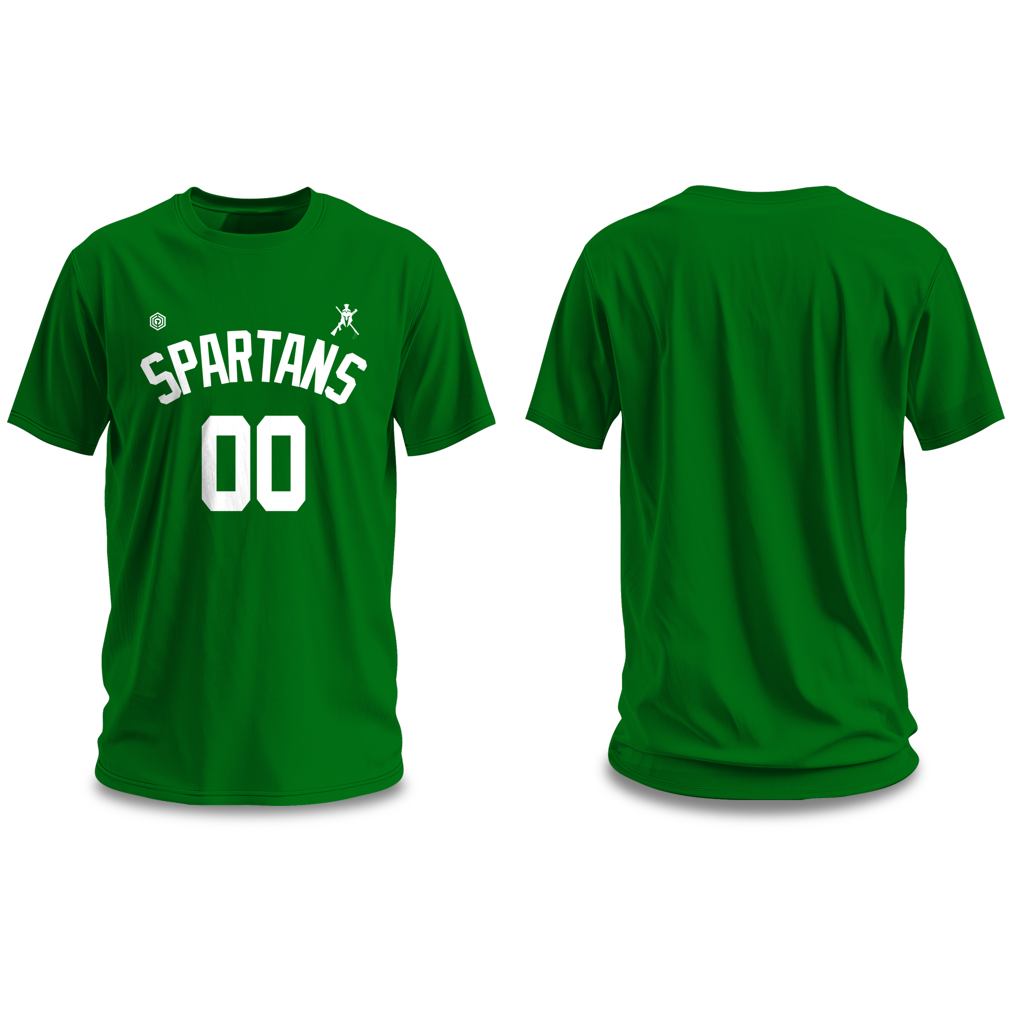 Spartans. estampa branca