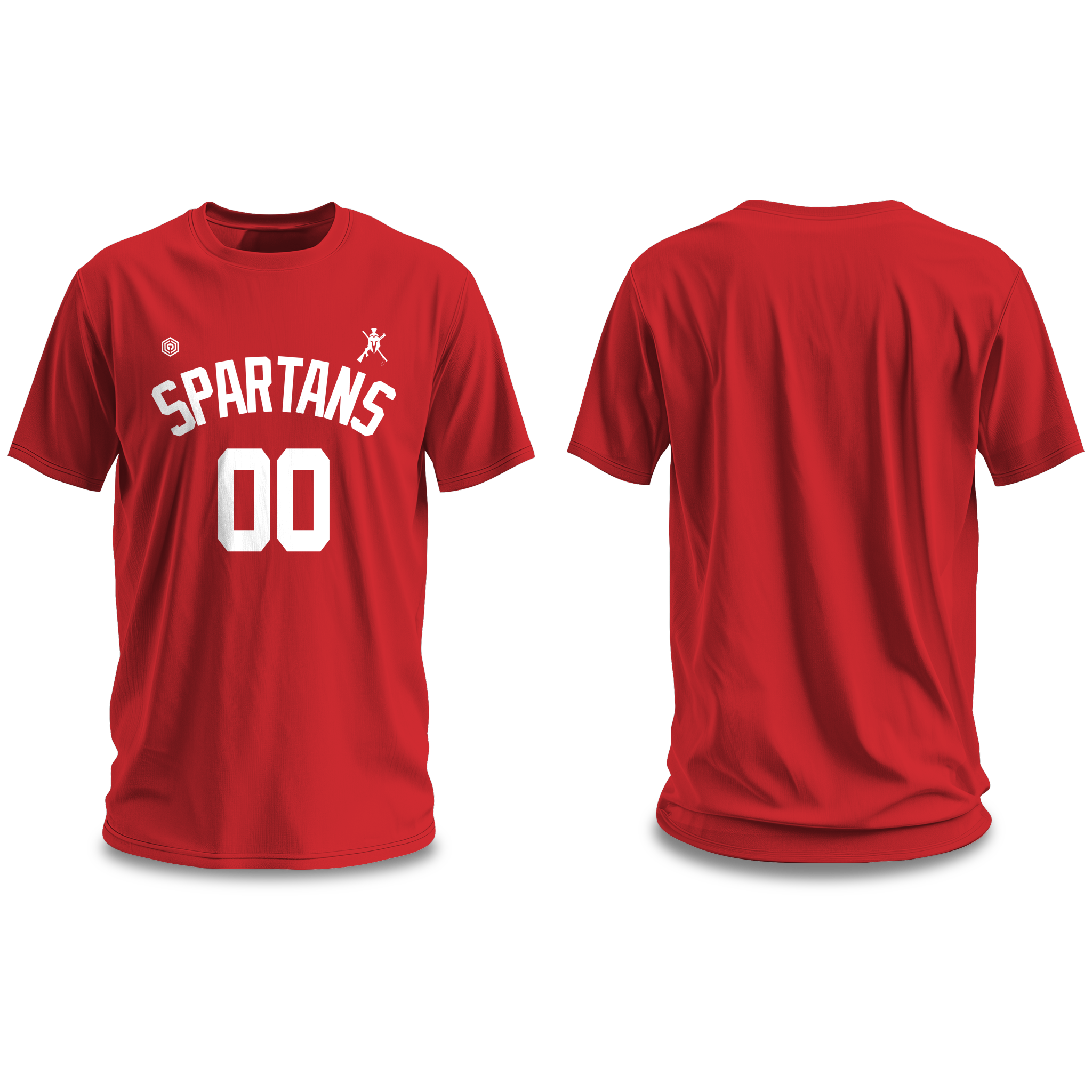 Spartans. estampa branca