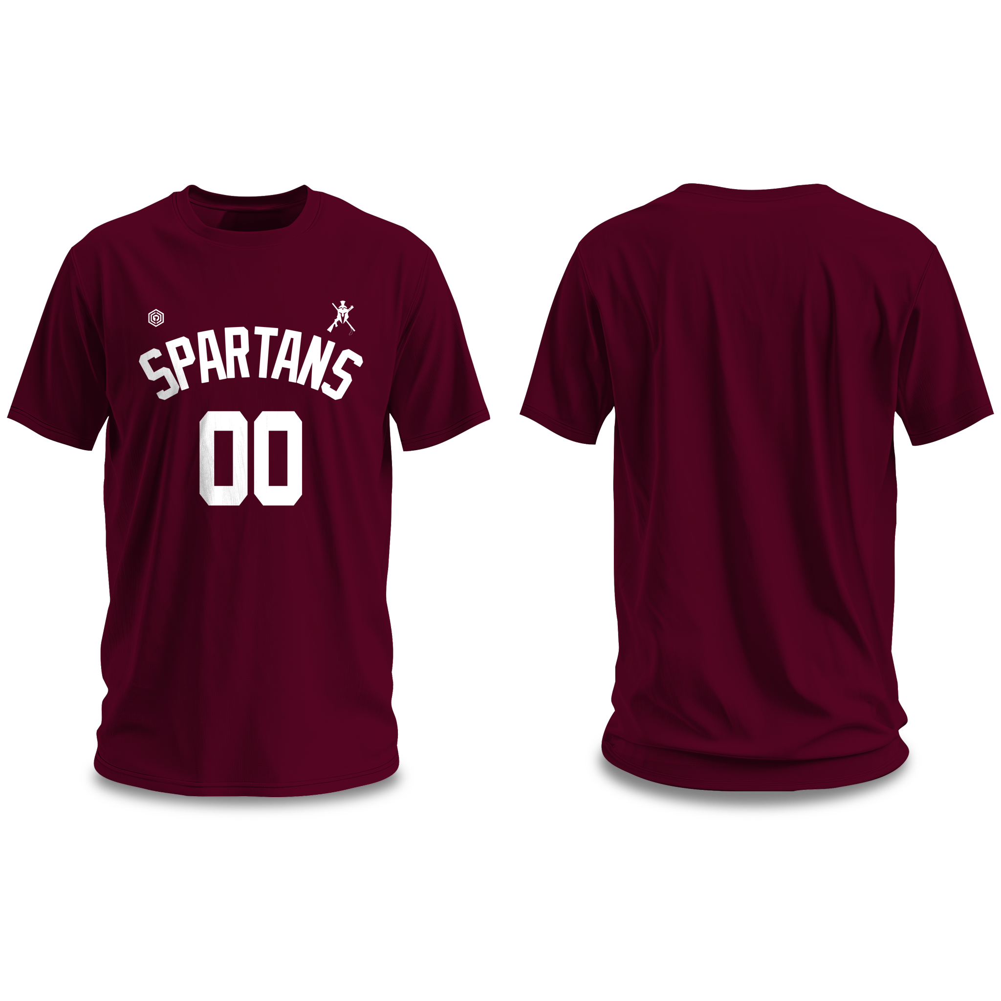 Spartans. estampa branca