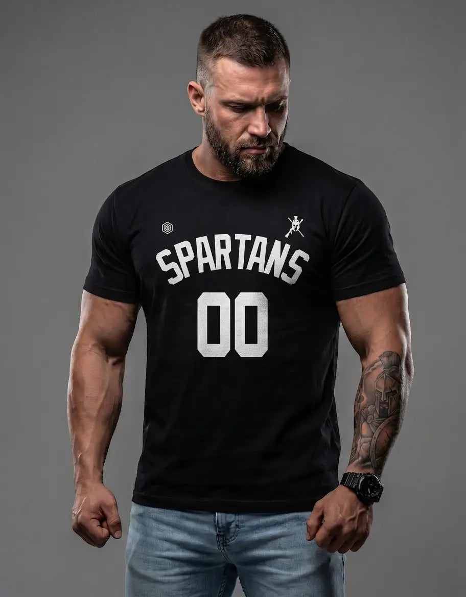 Spartans. estampa branca