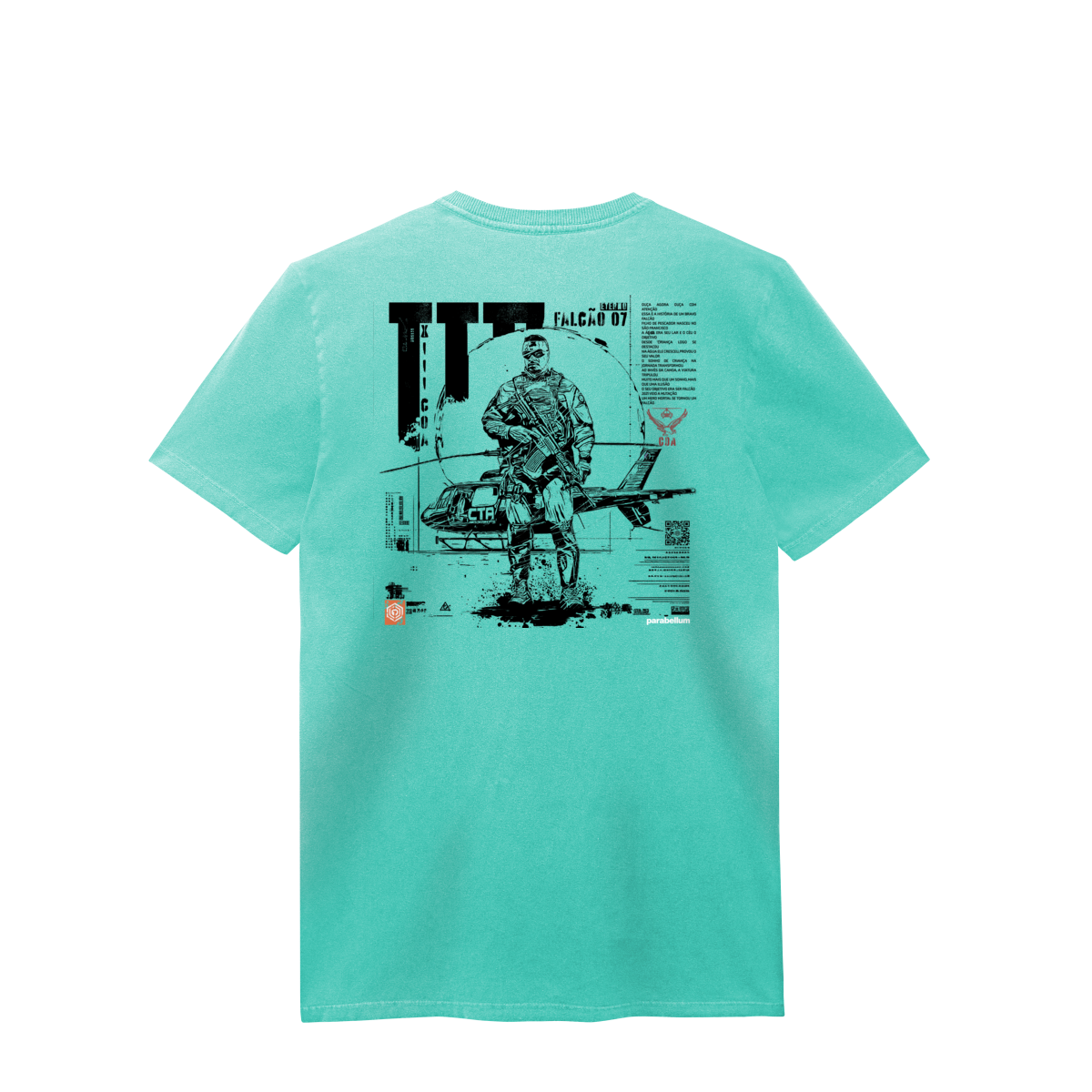 Falcão 07 - Tecido estonado